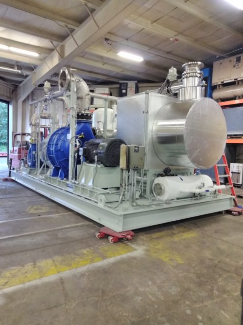 Renewable natural gas skid system 1